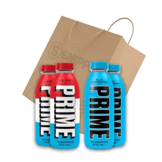 Snippit Arktik Duo - Drink Prime Hydration Ice Pop a Blue Raspberry