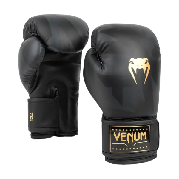 Boxerské rukavice VENUM Razor černo-zlatá